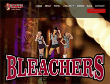 Tablet Screenshot of bleacherschino.com